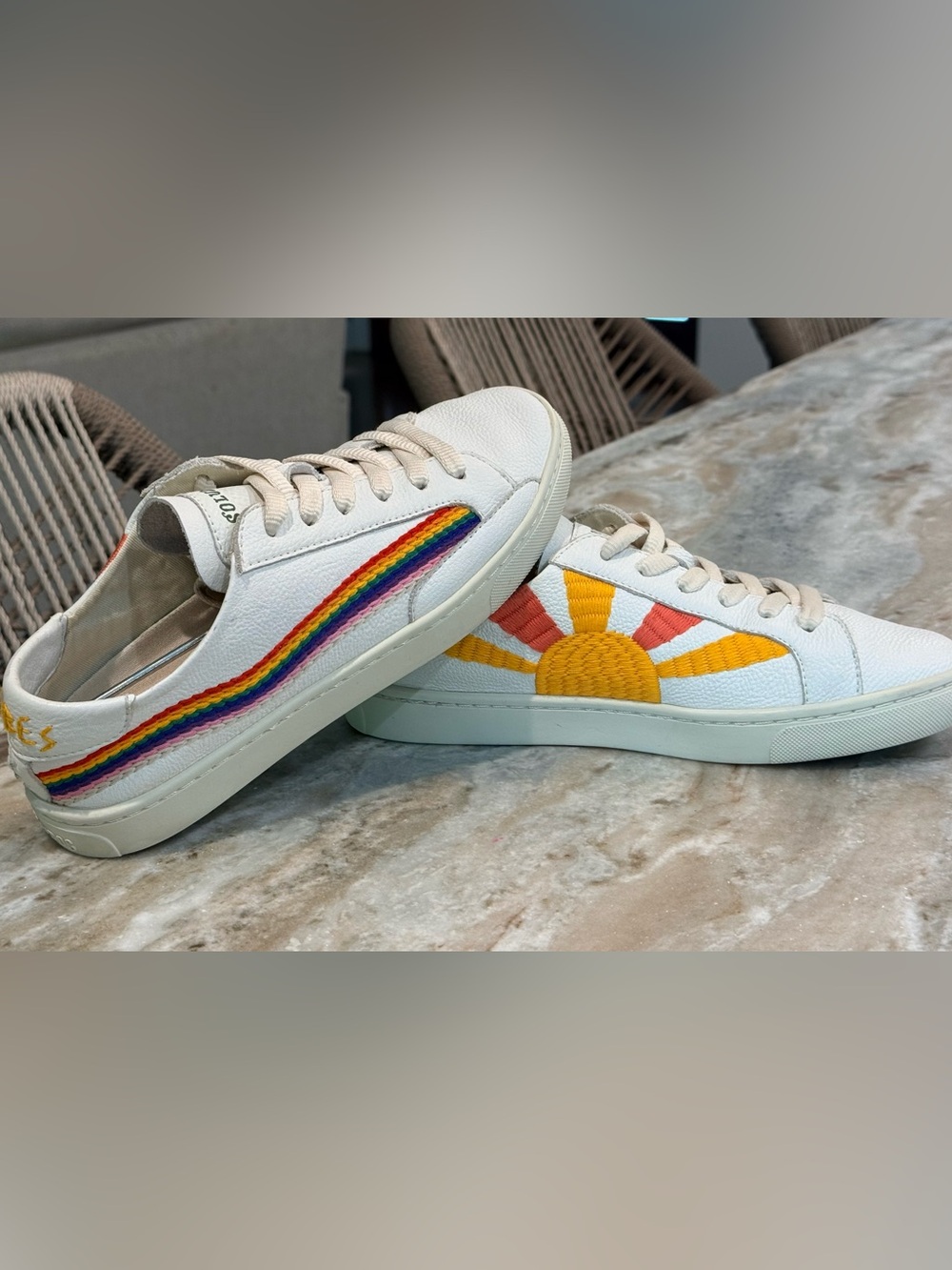 Women’s SOLUDOS The Ibiza classic sneakers- size 7 - Picture 2 of 11